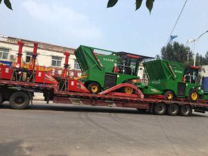 豫東農(nóng)牧青儲機(jī)新疆客戶收割現(xiàn)場